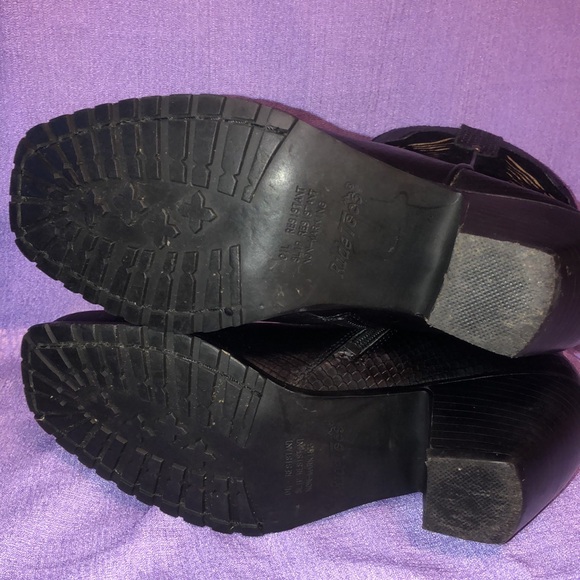 Used Women’s Ride Tec Motorcycle Boot Size 10 8547 Black - Picture 9 of 12